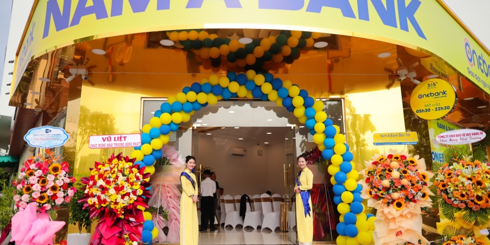 Khai trương Nam Á Bank Tân An - Long An