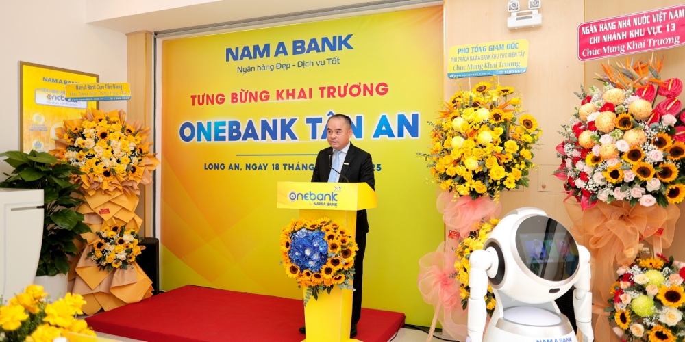 Khai trương Nam Á Bank Tân An - Long An