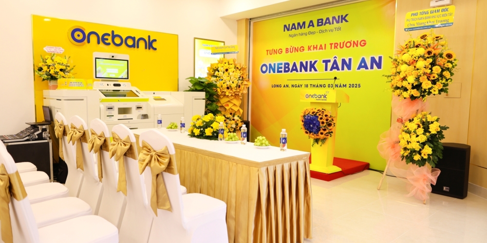 Khai trương Nam Á Bank Tân An - Long An