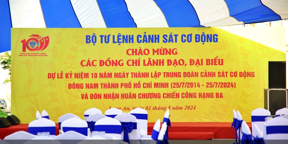 Lễ kỷ niệm 10 năm thành lập trung doàn CSCĐ Đông Nam TPHCM