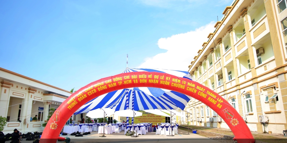 Lễ kỷ niệm 10 năm thành lập trung doàn CSCĐ Đông Nam TPHCM