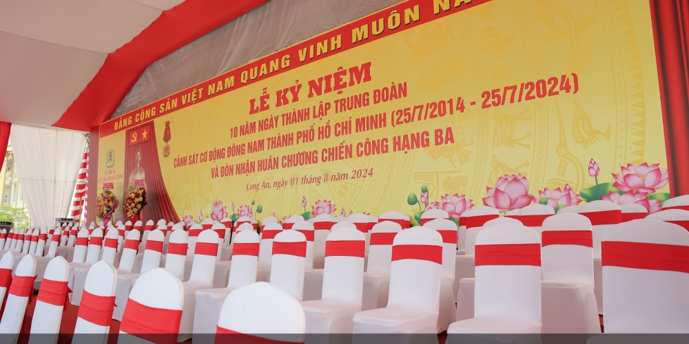 Lễ kỷ niệm 10 năm thành lập trung doàn CSCĐ Đông Nam TPHCM