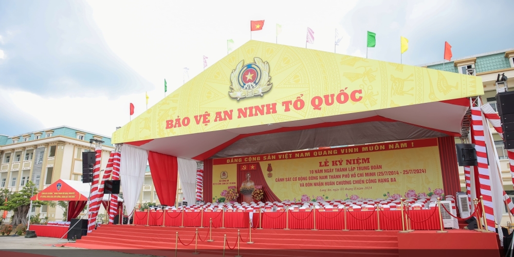 Lễ kỷ niệm 10 năm thành lập trung doàn CSCĐ Đông Nam TPHCM