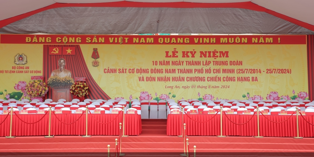 Lễ kỷ niệm 10 năm thành lập trung doàn CSCĐ Đông Nam TPHCM